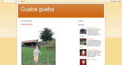 Desktop Screenshot of guabaguaba.blogspot.com