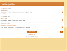 Tablet Screenshot of guabaguaba.blogspot.com