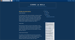 Desktop Screenshot of correlabola.blogspot.com