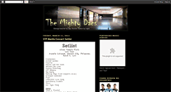 Desktop Screenshot of mightydacs98.blogspot.com