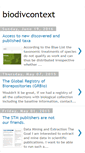 Mobile Screenshot of biodivcontext.blogspot.com
