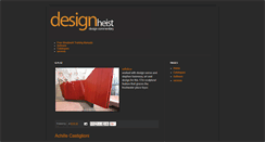 Desktop Screenshot of designheist.blogspot.com