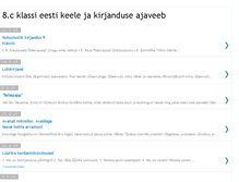 Tablet Screenshot of 8ceestikeel.blogspot.com