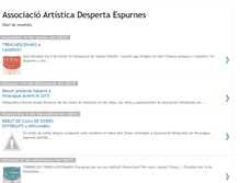 Tablet Screenshot of despertaespurnes.blogspot.com