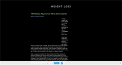 Desktop Screenshot of loss-ur-weight.blogspot.com