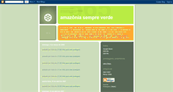 Desktop Screenshot of amazoniasempreverde.blogspot.com