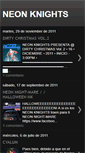 Mobile Screenshot of nknights.blogspot.com