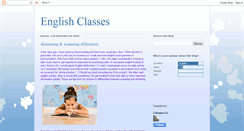 Desktop Screenshot of myenglishclases.blogspot.com