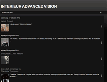 Tablet Screenshot of interieur-advancedvision.blogspot.com