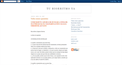 Desktop Screenshot of biorritmo.blogspot.com