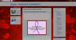 Desktop Screenshot of keyly-nursingfriends.blogspot.com