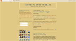 Desktop Screenshot of coloradoyurt.blogspot.com