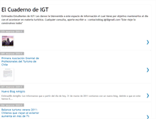 Tablet Screenshot of elcuadernodeigt.blogspot.com