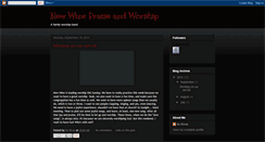Desktop Screenshot of newwinepraiseandworship.blogspot.com
