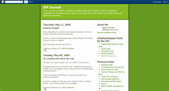 Desktop Screenshot of ifpjournal.blogspot.com