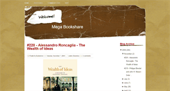 Desktop Screenshot of mega-books.blogspot.com