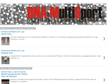 Tablet Screenshot of dnamultisport.blogspot.com