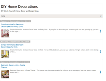 Tablet Screenshot of diyhomedecor.blogspot.com