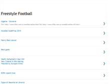Tablet Screenshot of footfreestyler.blogspot.com