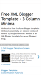 Mobile Screenshot of minibox-template-3column.blogspot.com