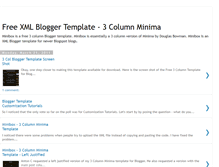 Tablet Screenshot of minibox-template-3column.blogspot.com