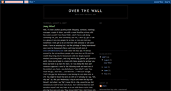 Desktop Screenshot of over-the-wall-craig.blogspot.com