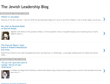 Tablet Screenshot of jewishleadership.blogspot.com