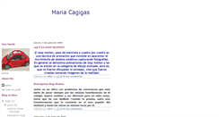Desktop Screenshot of mariacagigas.blogspot.com