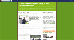 Desktop Screenshot of cleangreenboating.blogspot.com