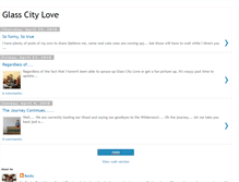 Tablet Screenshot of glasscitylove.blogspot.com