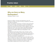 Tablet Screenshot of practiceislam.blogspot.com