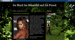 Desktop Screenshot of imblackiambeautiful.blogspot.com