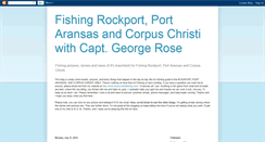 Desktop Screenshot of georgerosefishing.blogspot.com