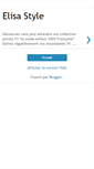 Mobile Screenshot of elisastyle.blogspot.com