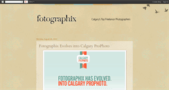Desktop Screenshot of fotographix.blogspot.com