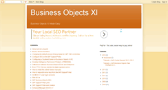 Desktop Screenshot of business-objectsxi.blogspot.com