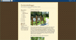 Desktop Screenshot of fredericksblogger.blogspot.com