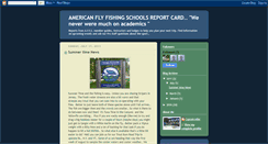 Desktop Screenshot of americanflyfishingschoolsreports.blogspot.com