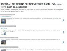 Tablet Screenshot of americanflyfishingschoolsreports.blogspot.com