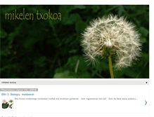 Tablet Screenshot of mikelentxokoa.blogspot.com