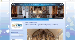 Desktop Screenshot of paroquiansconceicaoangra.blogspot.com