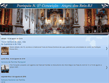 Tablet Screenshot of paroquiansconceicaoangra.blogspot.com