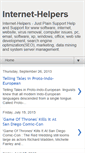 Mobile Screenshot of internet-helpers.blogspot.com
