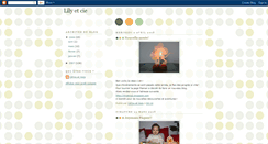 Desktop Screenshot of lilyetcie.blogspot.com