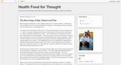 Desktop Screenshot of healthfood4thot.blogspot.com