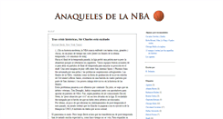 Desktop Screenshot of anaquelesnba.blogspot.com
