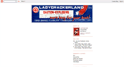 Desktop Screenshot of ladycrackerland.blogspot.com