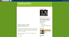 Desktop Screenshot of everything-foosball.blogspot.com