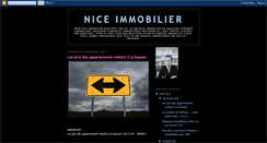 Desktop Screenshot of nice-immobilier.blogspot.com