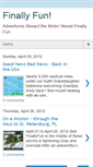 Mobile Screenshot of finallyfunadventures.blogspot.com